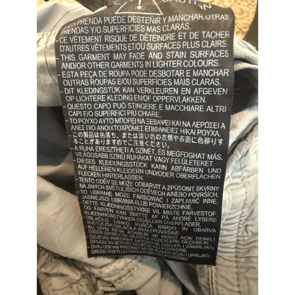 Zara Light Gray Drawstring Jogging Pants Elastic Cuff Athleisure Size L/M - Picture 7 of 8